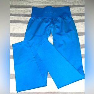 NVGT curve Leggings Size S Caribbean blue